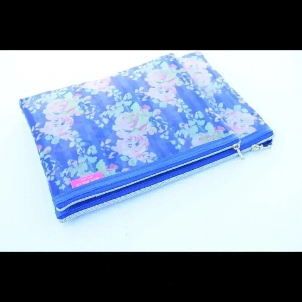 NWOT Isaac Mizrahi cosmetic bags